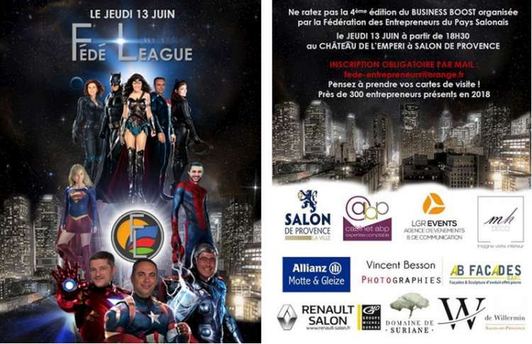 Business Boost, le jeudi 13 juin au Chateau de l'Empéri