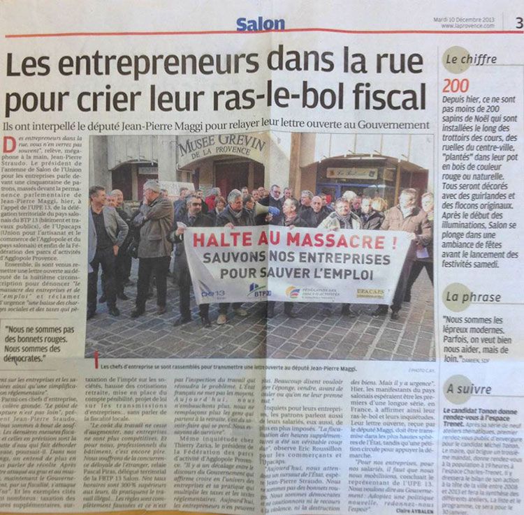 ras le bol fiscal