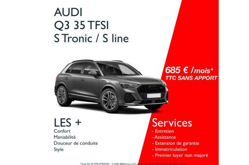 AUDI Q3 35 TFSI / S LINE